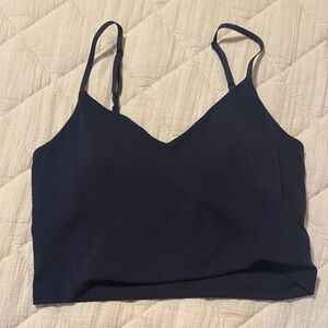 Lululemon Cropped Align Tank in A/B Navy Size 12